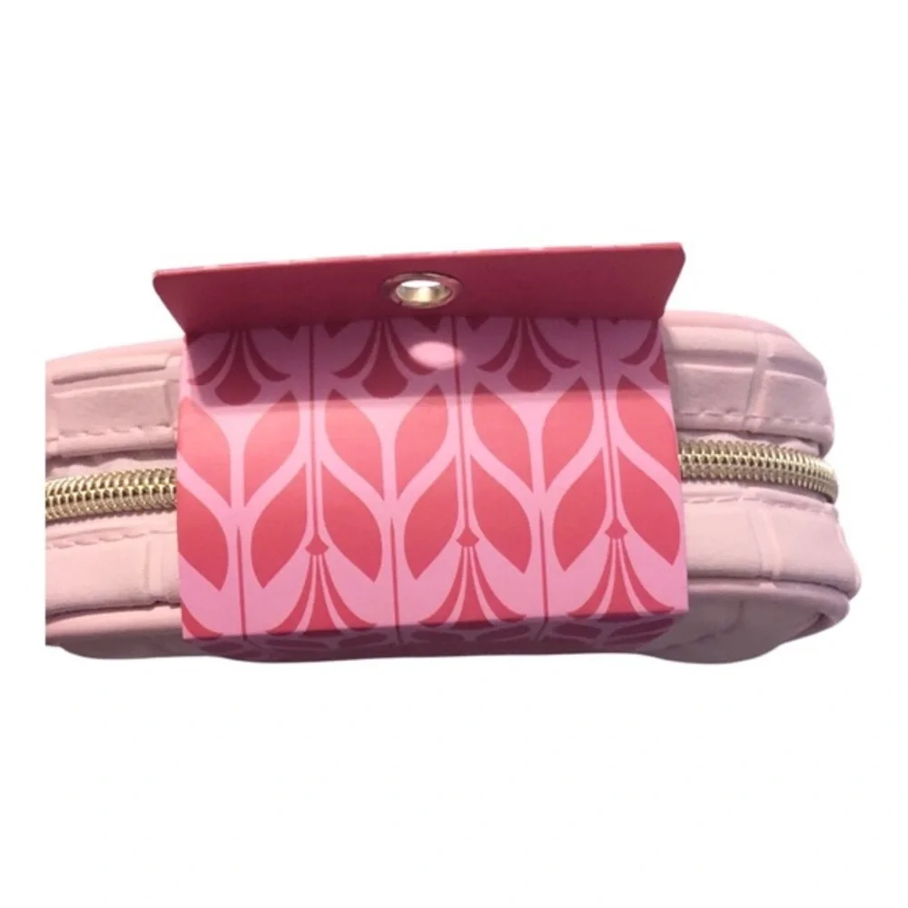 Nicole Miller 5piece 4pack lip balm set in‎ quilted pink case new